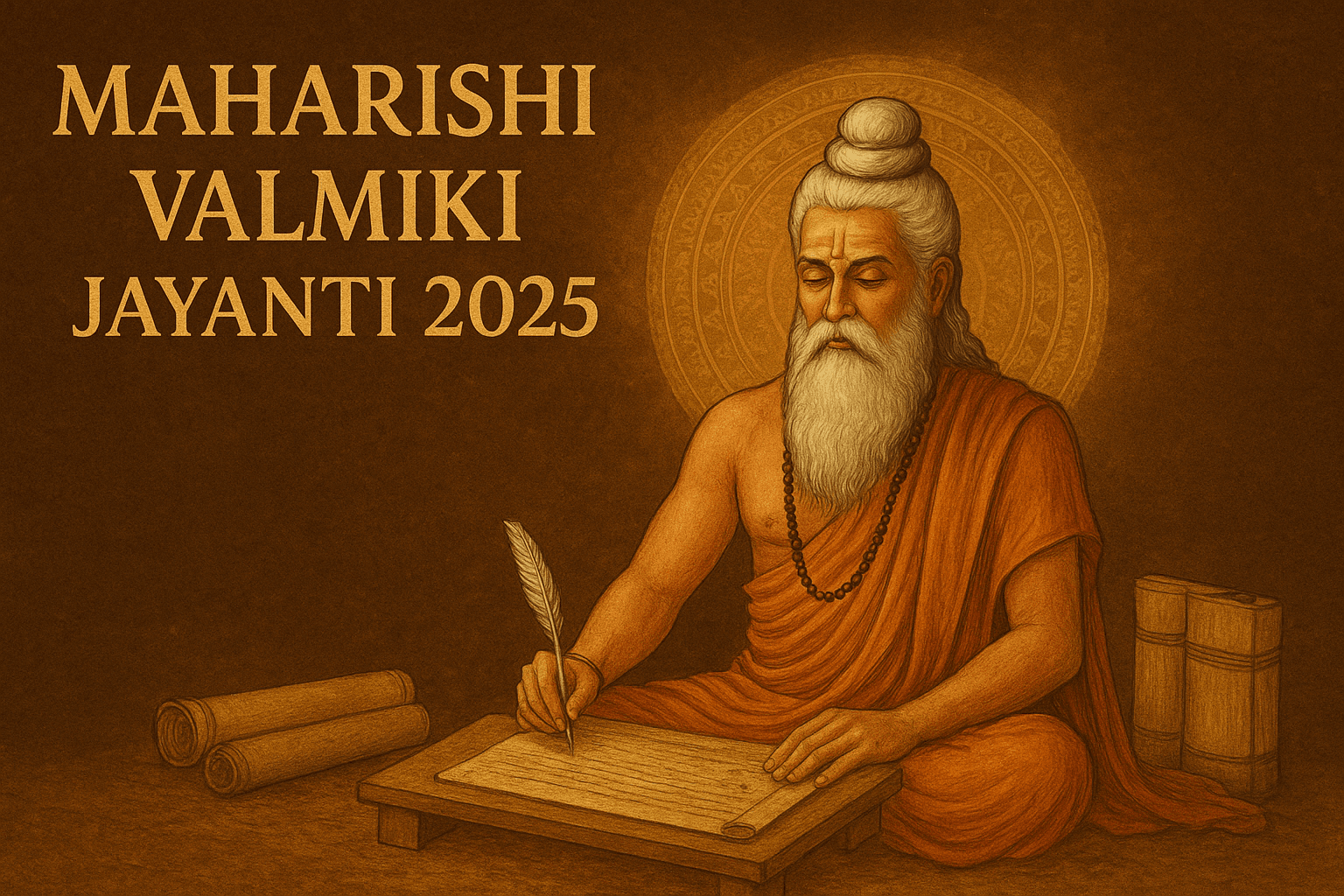 Maharishi Valmiki Jayanti 2025