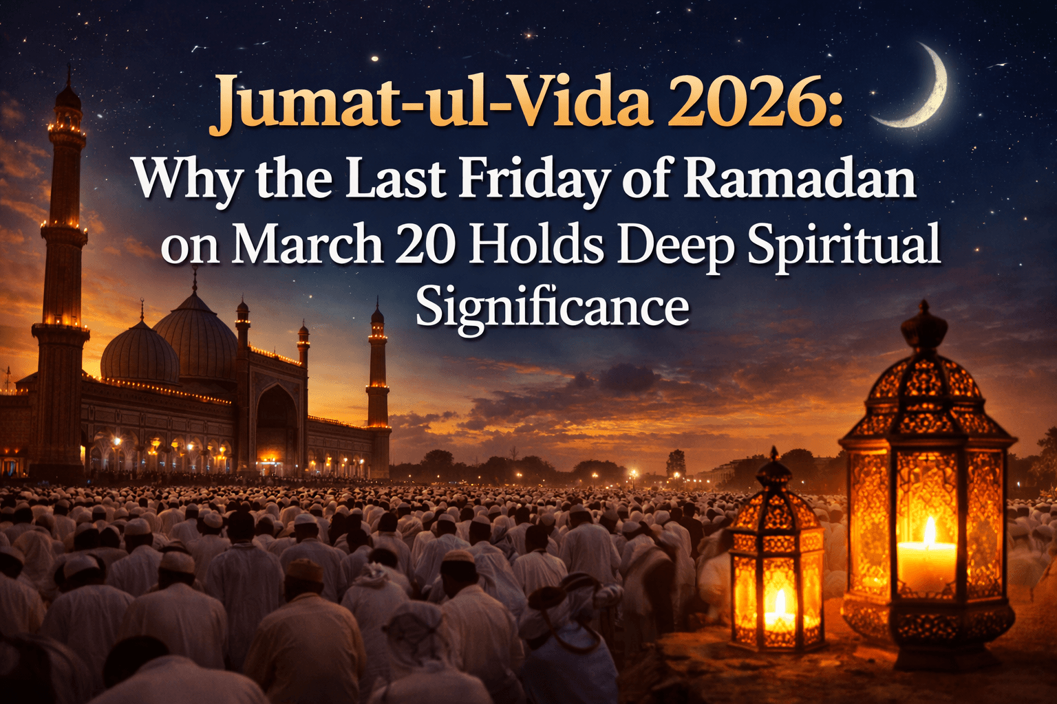 Jumat-ul-Vida 2026 Observance in India