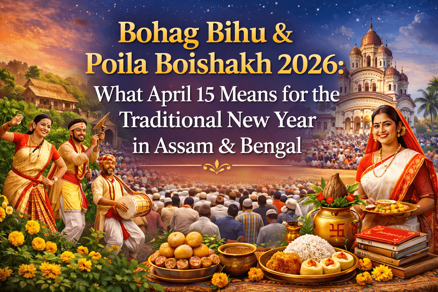 Bohag Bihu and Poila Boishakh 2026 Celebrations